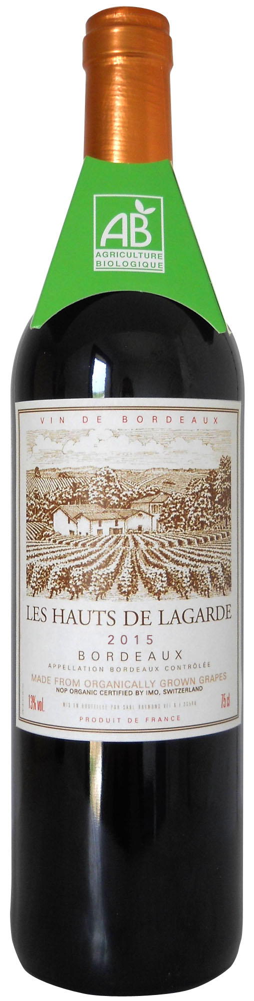 Les Hauts de Lagarde French organic wine