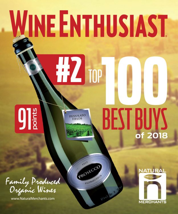 WE-Best-100-2018-01 91 point organic prosecco