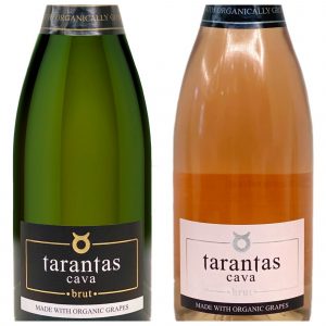 Tarantas Organic Cava, White and Rose