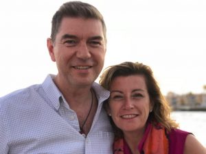 Ed and Pilar Natural Merchants Organic Wine Cruise hosts
